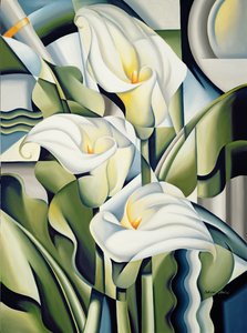 Cubist Lilies